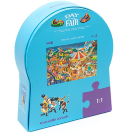 Puzzel Day at the fair (48 stk)