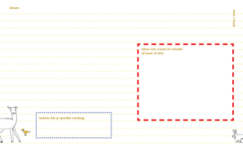 Dagboek (tekenen &schrijven)