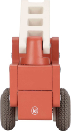 Houten brandweerwagen