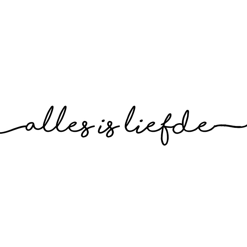 Goede Alles is liefde | Spreuken & Quotes | Studio Sproeten KQ-32