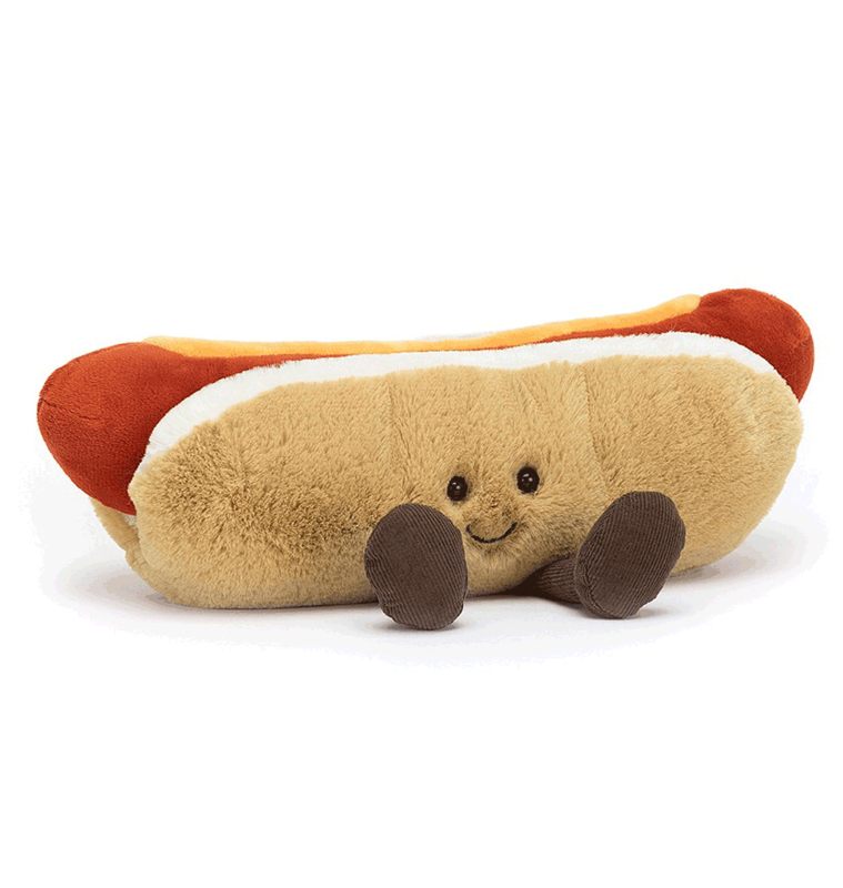 Amuseable hotdog