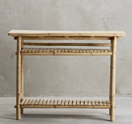 Bamboo console table  - TineKhome