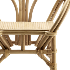 TineKhome Kosdine Dining chair in rattan with armrest