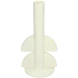 Candle Stick Ivory 22x9x11cm