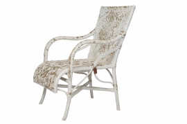 Louisiana chair - white distressed - Cofur