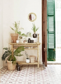 Bamboo console table  - TineKhome