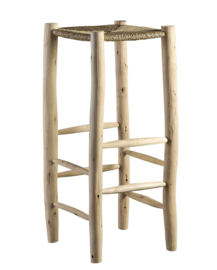 Bar stool Palm wood - TineKhome