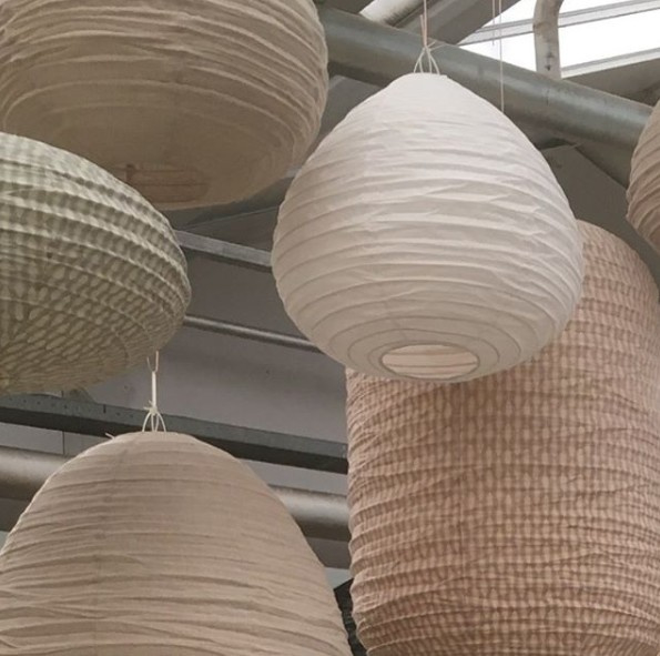Gloed Besmettelijke ziekte Verbazing Lampion hanglamp linnen sand | House-Dressing.nl