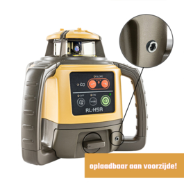 Topcon RL-H5A Bouwlaser oplaadbaar aan voorzijde LS-80X  ( met 5 jaar Topcon Fabrieksgarantie ) 