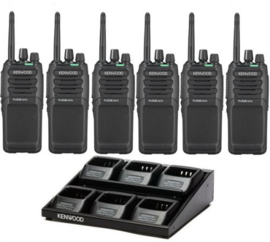 Portofoon Kenwood Bundel TK-3701D ( 6 stuks )