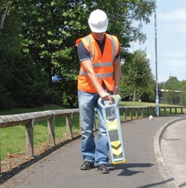 Radiodetection eC.A.T4+ kabeldetector met diepte indicatie