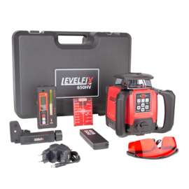 LEVELFIX 650HV Volautomatische allround bouwlaser Rood