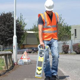 Radiodetection eC.A.T4+ kabeldetector met diepte indicatie