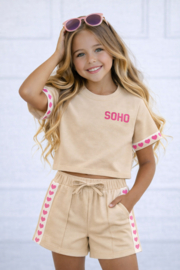 FRKU70593 set  BEIGE  ( 6pcs)