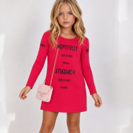 ZM3933 Fuchsia jurkje (7pcs)