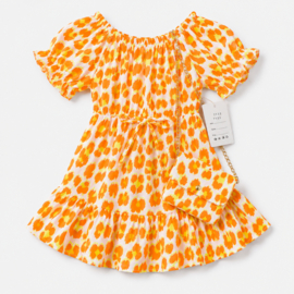 FRKU7122 jurk  PEACH ( 6pcs)
