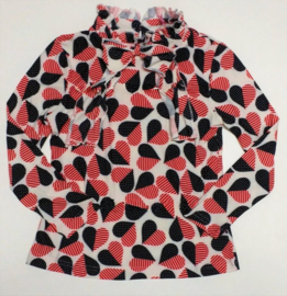 ZM5282  shirt polokraag  HEARTS  (7pcs).