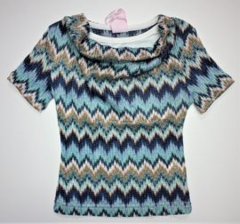 ZM3598-1 shirt aqua (7pcs)