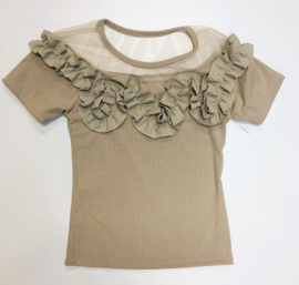 FRKU8750 top BEIGE ( 6pcs)