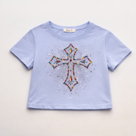 FRYY2209 shirt  AQUA (6pcs)