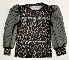 FRKU5319 blouse PANTER/CAMEL (6pcs)