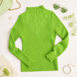 ZMCN8107 trui GROEN (5pcs)