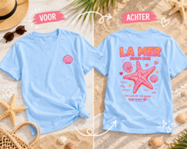 ZM1111 la mer shirt AQUA  ( 6pcs)
