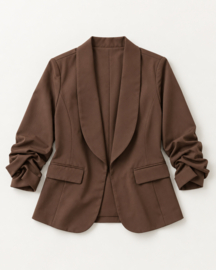 FRKU9192A blazer  CHOCO ( 6pcs)