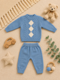 ZMB81550 set BLAUW  ( 4pcs)
