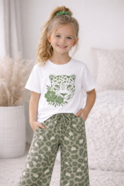 FRKU34039 flared pants ARMYGREEN  ( 6pcs)