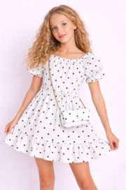 FRKU2771 jurk   WIT  ( 6pcs)