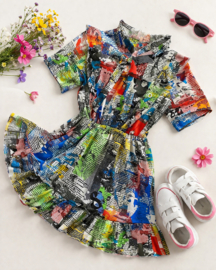 ZM5269-1  jurk  colourful (7pcs)