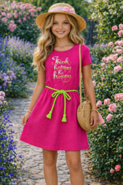 ZM5110 jurk  ROZE (6pcs)