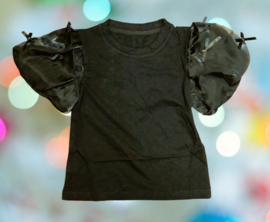 ZMCN8232  strik shirt   ZWART  ( 5pcs)