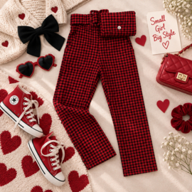 FRKU33428 broek  ROOD  ( 6pcs)