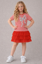 ZM5106 jurk koraal (6pcs)