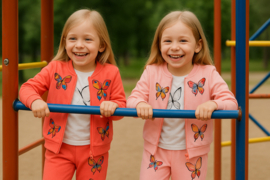 ZMCN111 joggingset  FUCHSIA  (4pcs).