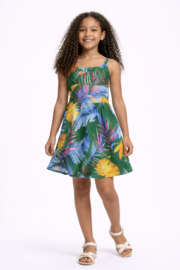 FRCH TESSY jurk  GROEN  (6pcs)