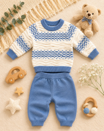 ZMB81545 set BLAUW ( 4pcs).