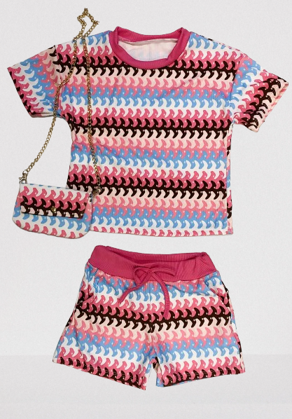 FRKU9876 set FUCHSIA  ( 6pcs)