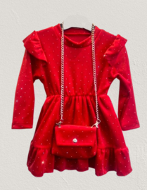 FRKU360 jurkje ROOD  ( 6pcs)