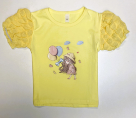 ZMCN1016 shirt GEEL( 5pcs)