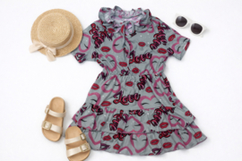 ZMKM5338 jurk GREY (7pcs)