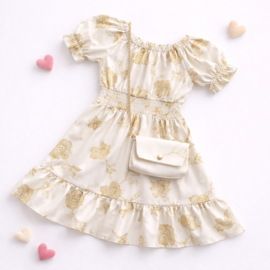 FRKU7120 jurk OFFWHITE ( 6pcs)