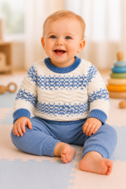 ZMB81545 set BLAUW ( 4pcs).