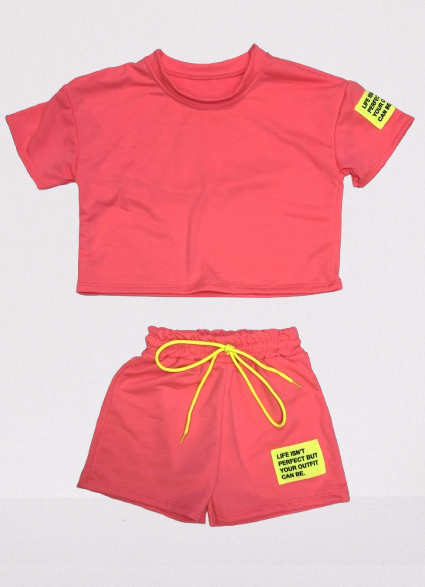 FRKU9829 set  FLUOR ROZE ( 6pcs)