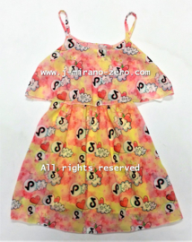 FRTT3271 jurk geel (6pcs)
