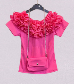 FRKU9551 top FUCHSIA ( 6pcs)