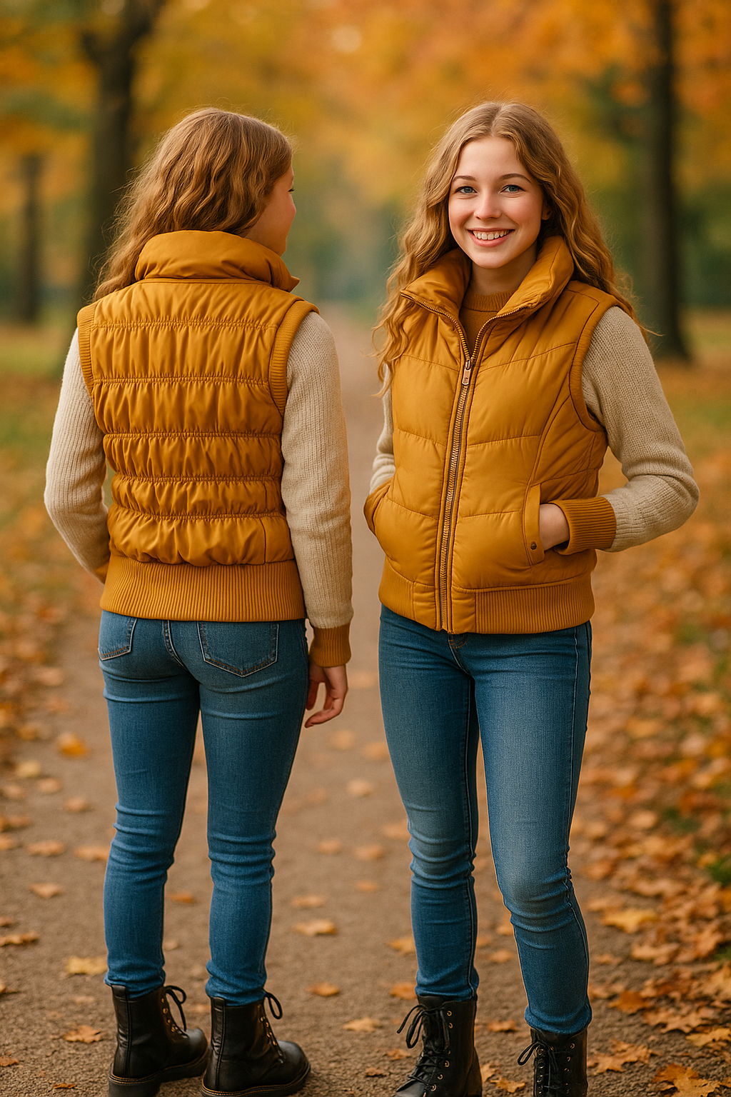 ZM3108 bodywarmer brons/cognac (10pcs)