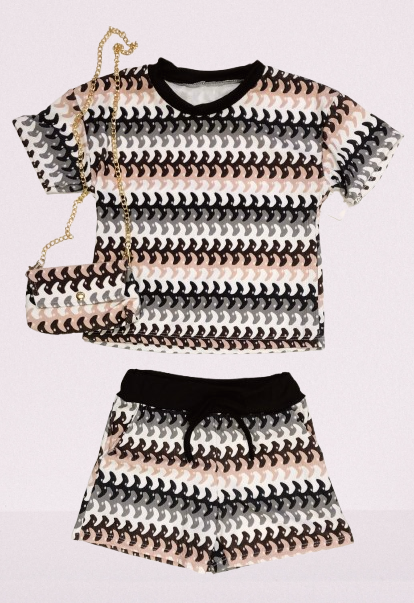 FRKU9876 set  BLACK  ( 6pcs)